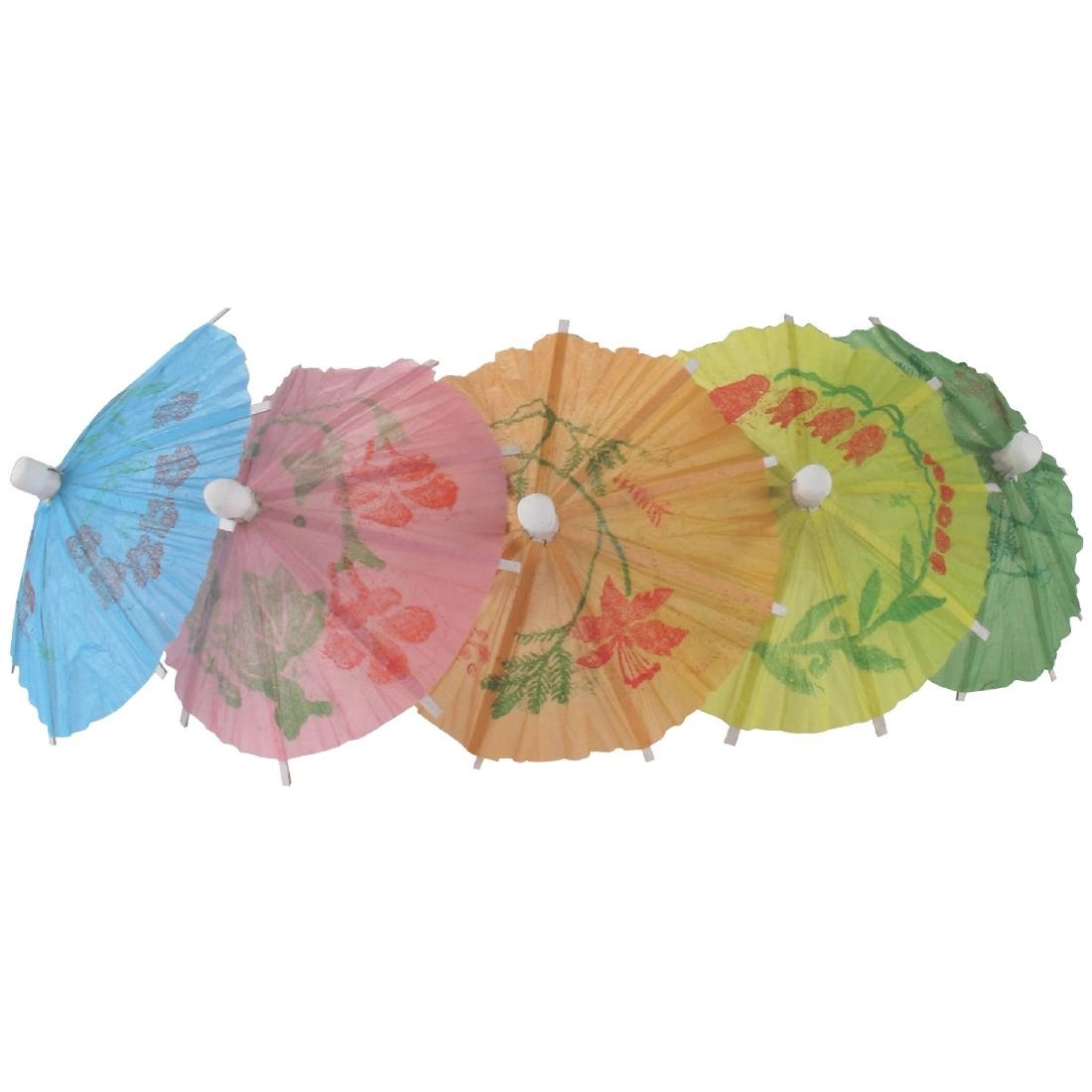 Buy your Papieren parasol cocktailprikkers assorti (144 stuks) at Supplierz BV