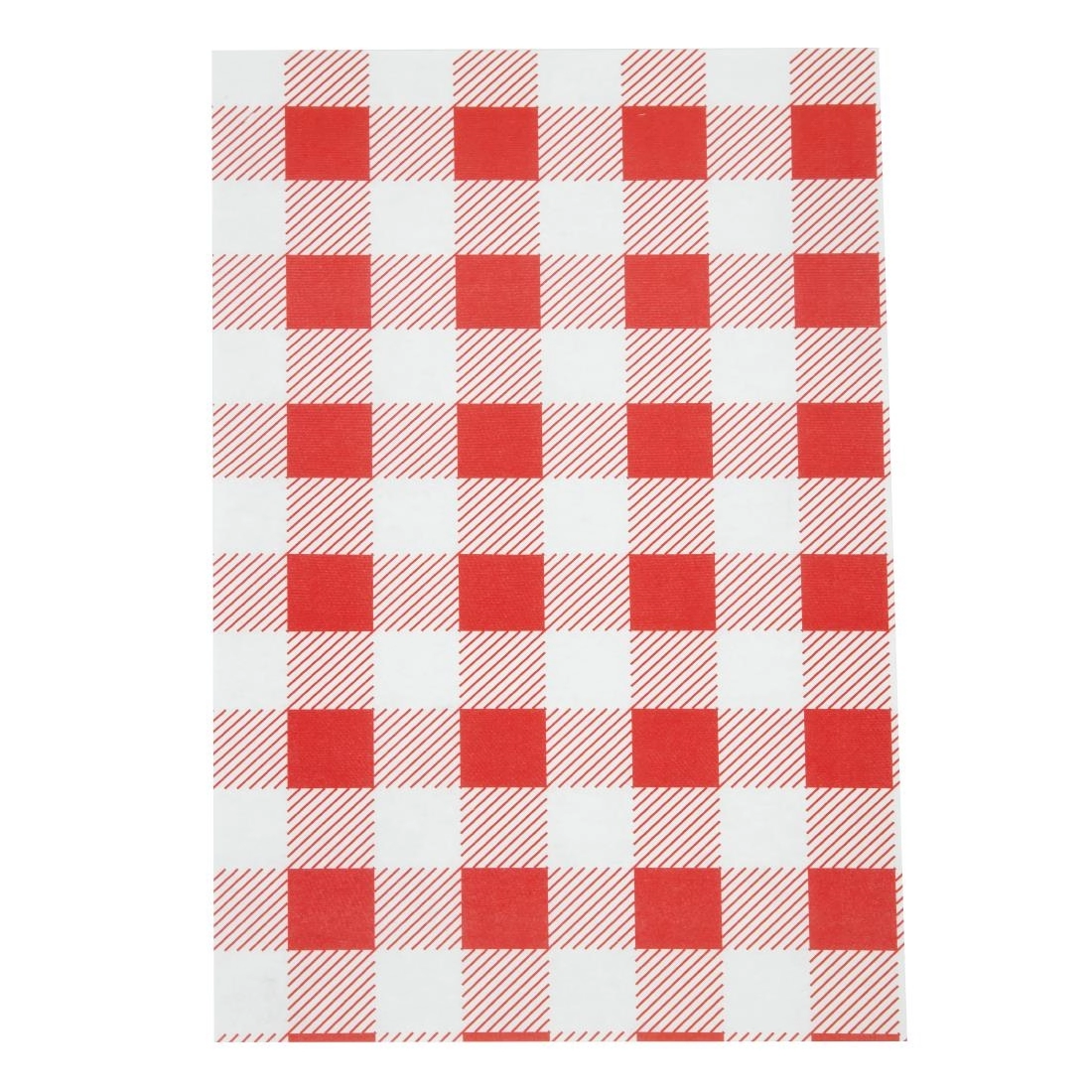 Een Rood Gingham vetvrij papier 19x31cm (200 stuks) koop je bij Supplierz BV