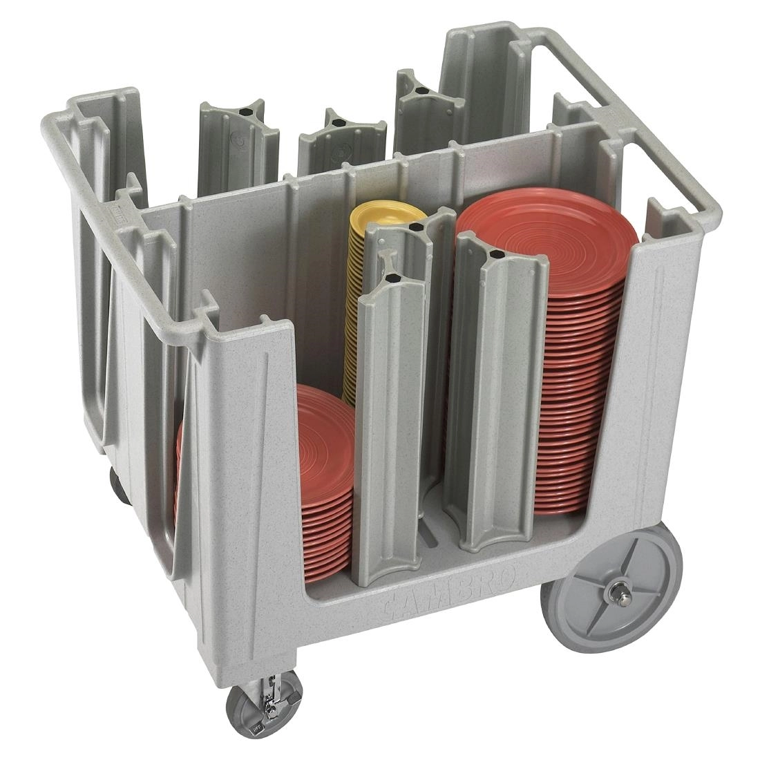 Vous pouvez acheter un Chariot ajustable à assiettes Cambro 6 compartiments chez Supplierz BV