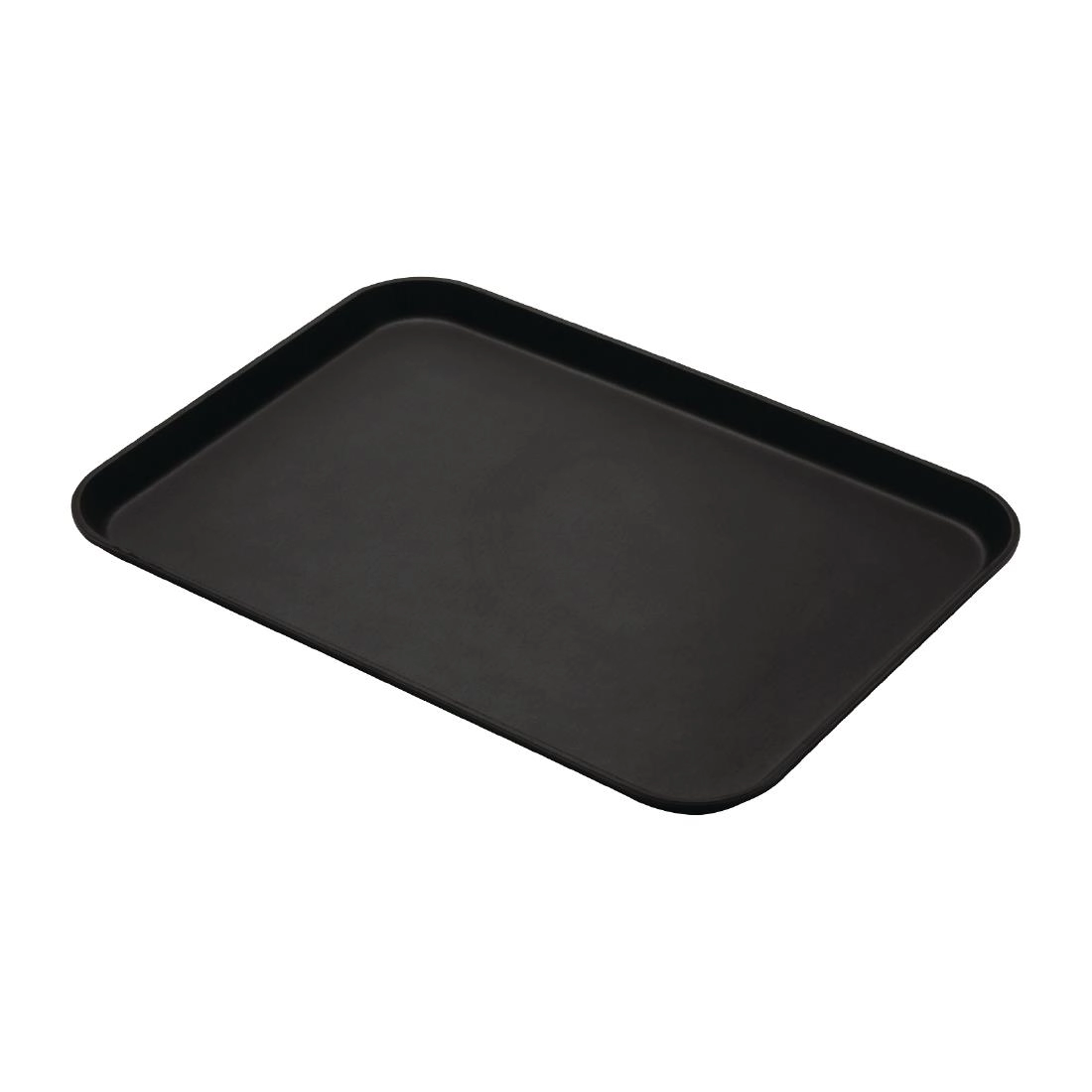 Buy your Cambro Camtread glasvezel anti-slip dienblad zwart 45x65cm (6 stuks) at Supplierz BV