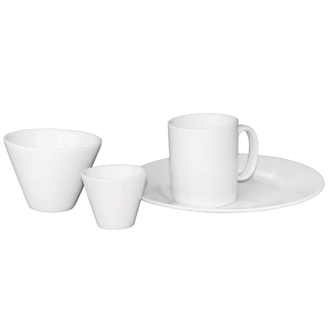 Een Olympia conische ramekin wit 7cm (12 stuks) koop je bij Supplierz BV