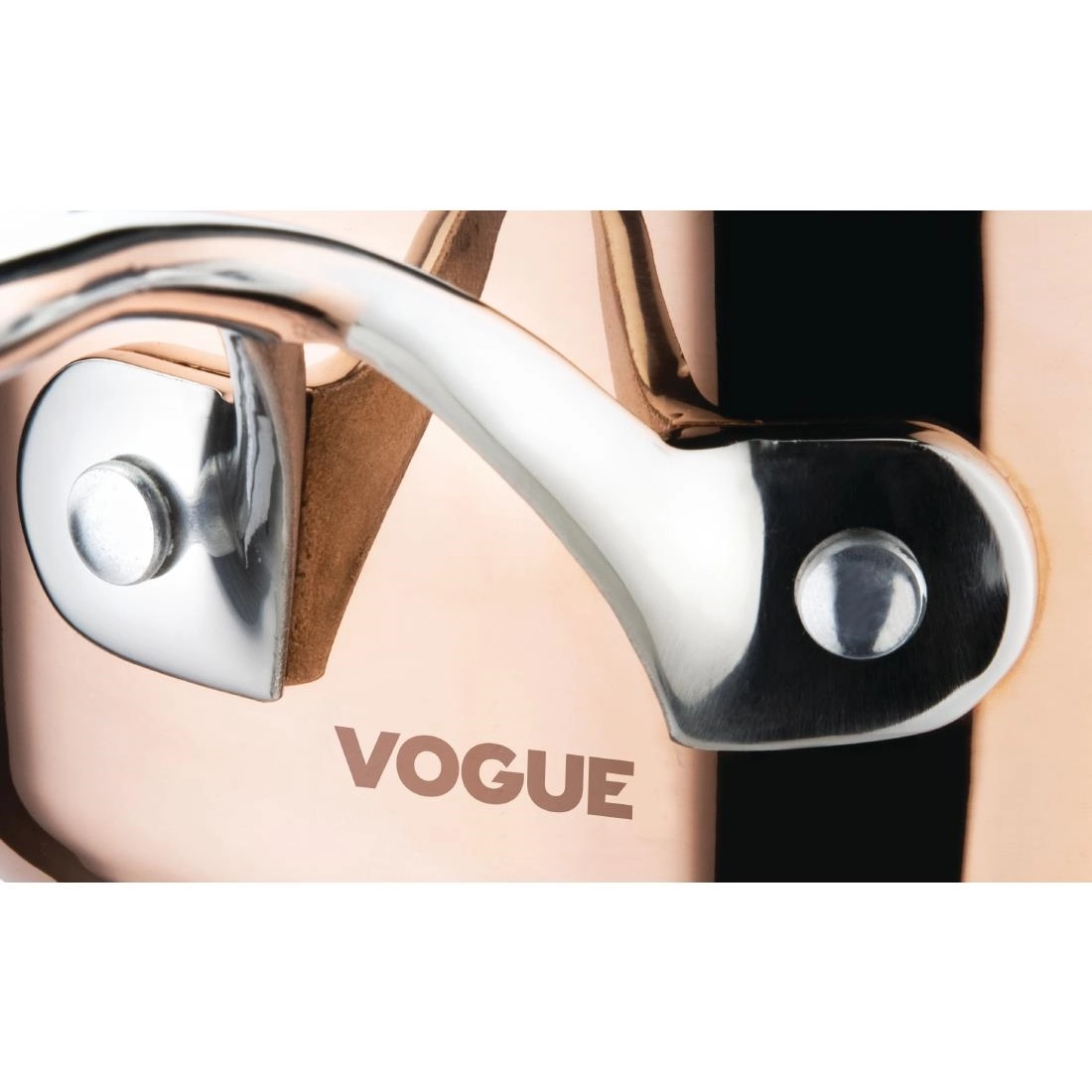 Buy your Vogue Triwall koperen inductie sauteuse conisch 20cm at Supplierz BV