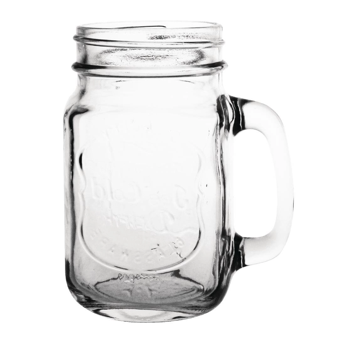 Een Olympia mason jar drinkglazen met tekst 450ml (12 stuks) koop je bij Supplierz BV