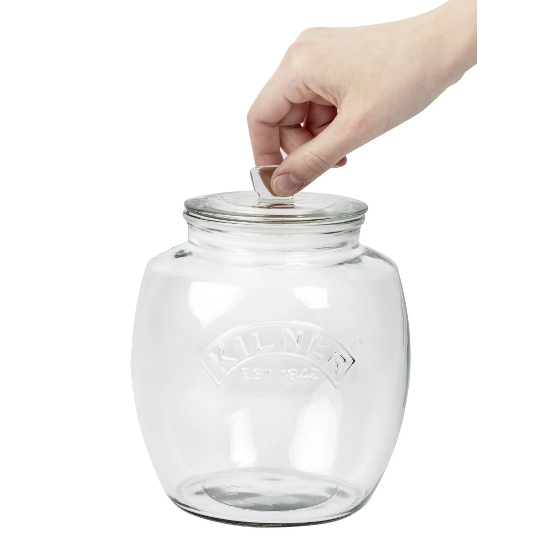 Vous pouvez acheter un Bocal en verre Kilner 2L chez Supplierz BV