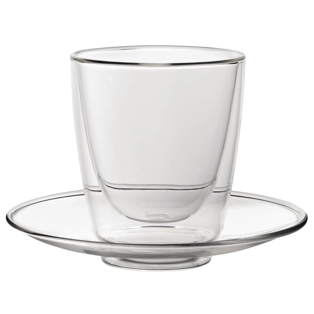 Buy your Utopia Dubbelwandig Cappuccinoglas En Schotel 220ml (Pak Van 6) at Supplierz BV