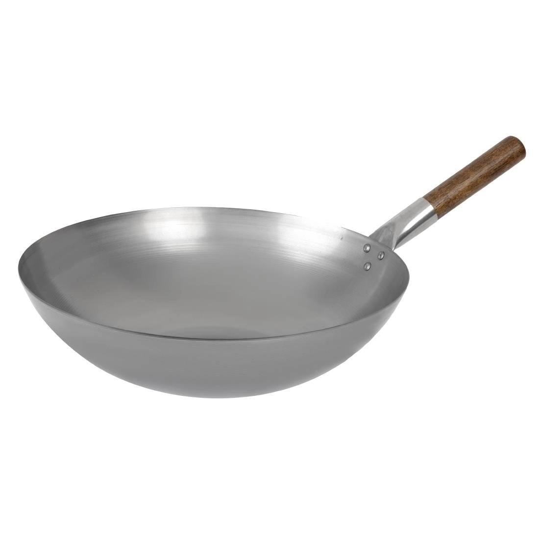 Een London Wok wok met ronde bodem 38cm koop je bij Supplierz BV