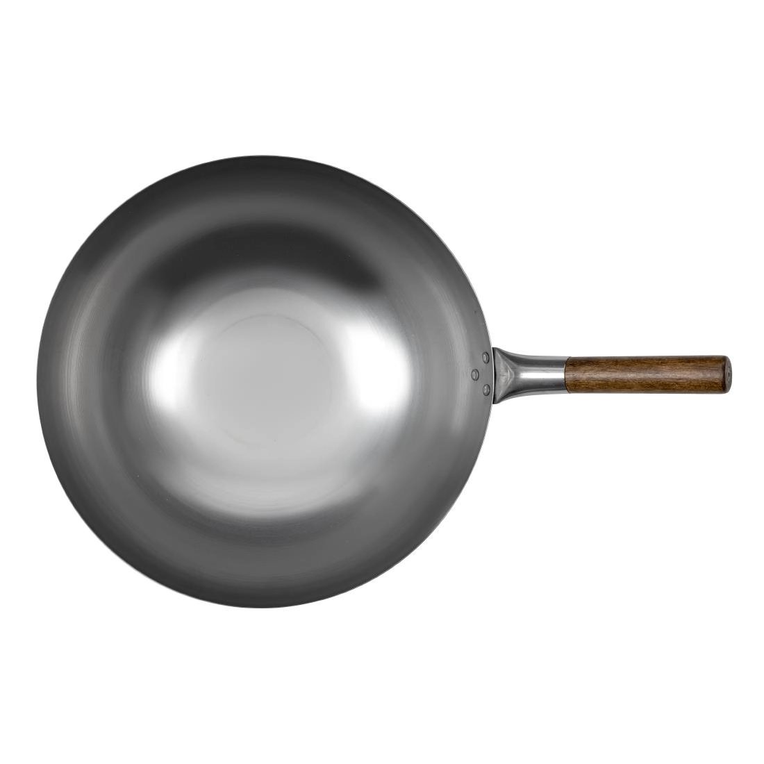 Een London Wok wok met ronde bodem 38cm koop je bij Supplierz BV