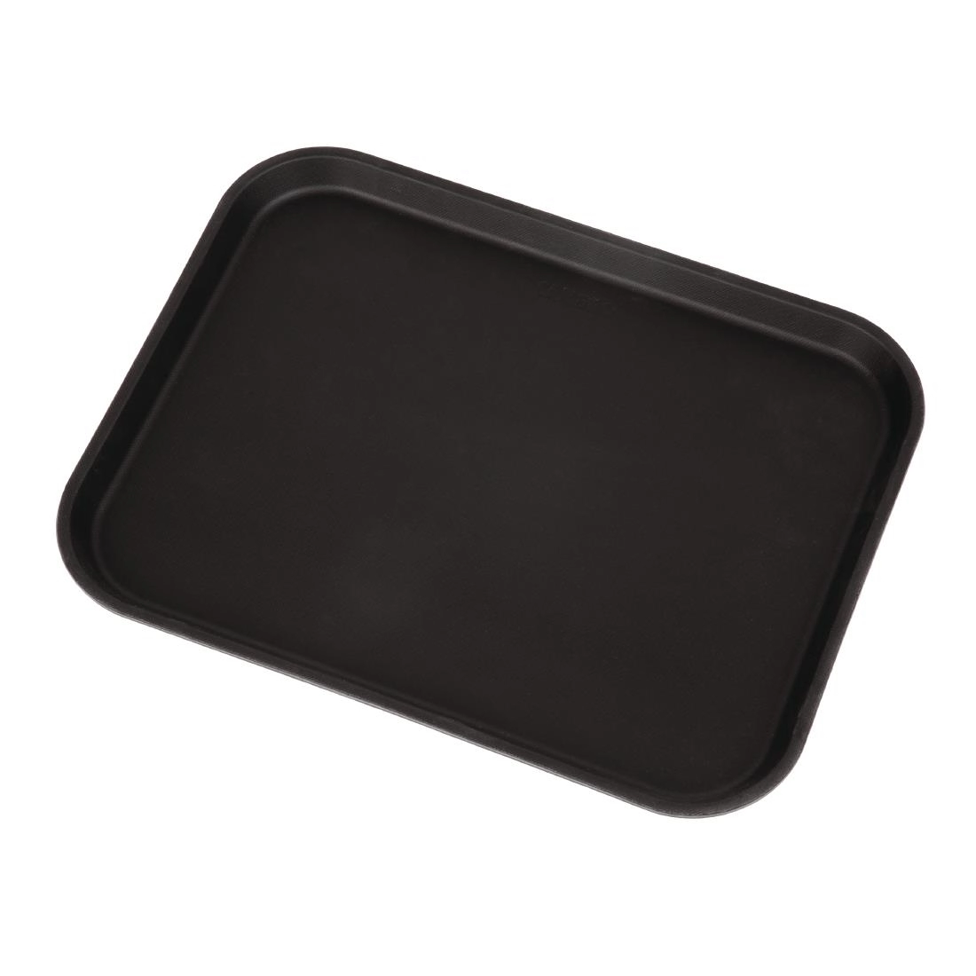 Een Cambro Camtread rechthoekig antislip glasvezel dienblad zwart 45,7cm koop je bij Supplierz BV