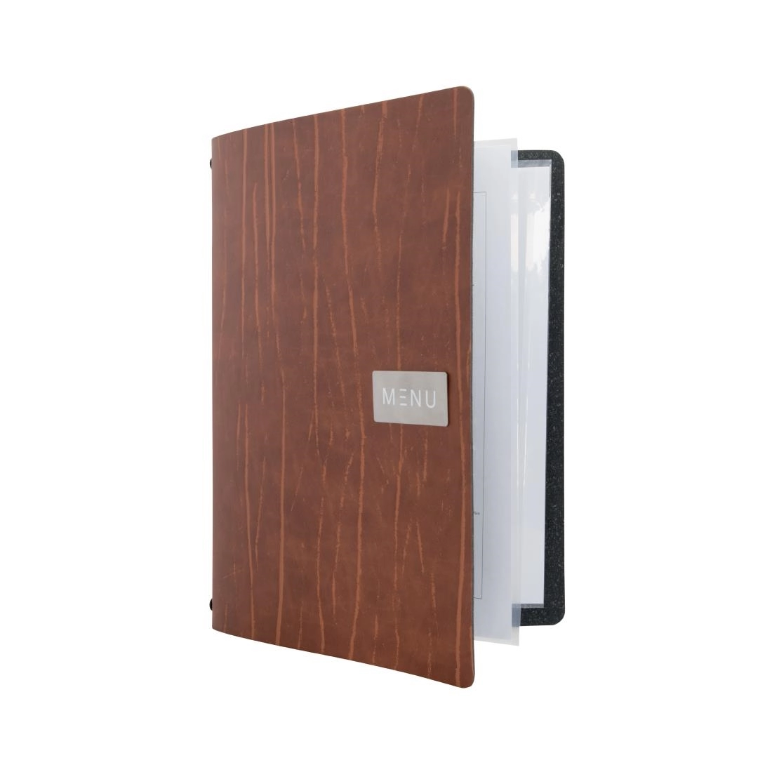 Een Securit Leder Serie Ruga Bonded leather menukaart A4 koop je bij Supplierz BV