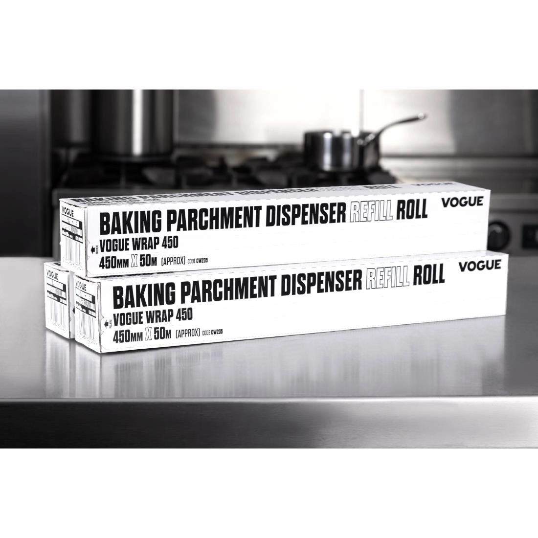 Buy your Bakpapier navulling voor Vogue Wrap450 dispenser (3 stuks) at Supplierz BV