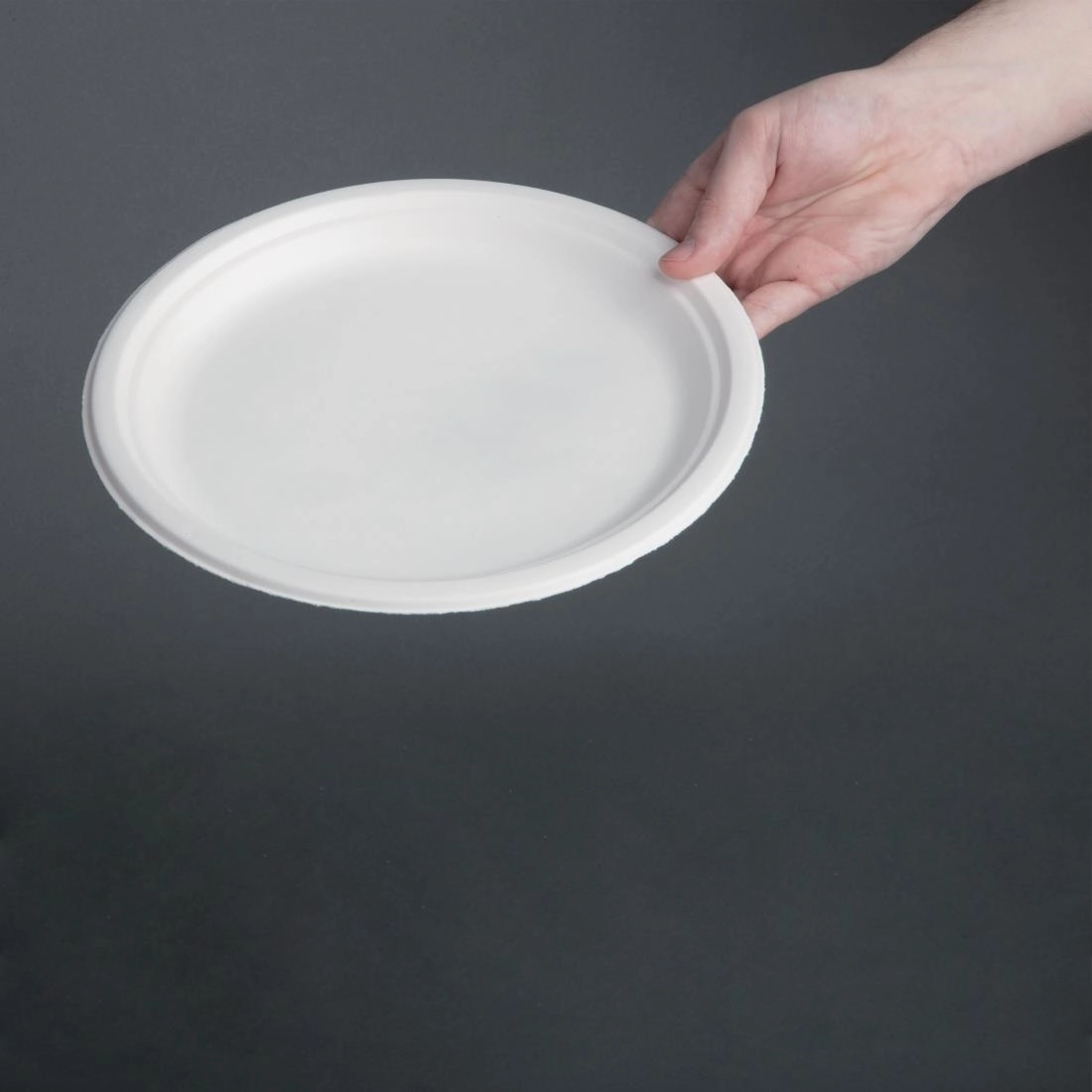 Een Fiesta Compostable composteerbare bagasse borden 26cm (50 stuks) koop je bij Supplierz BV