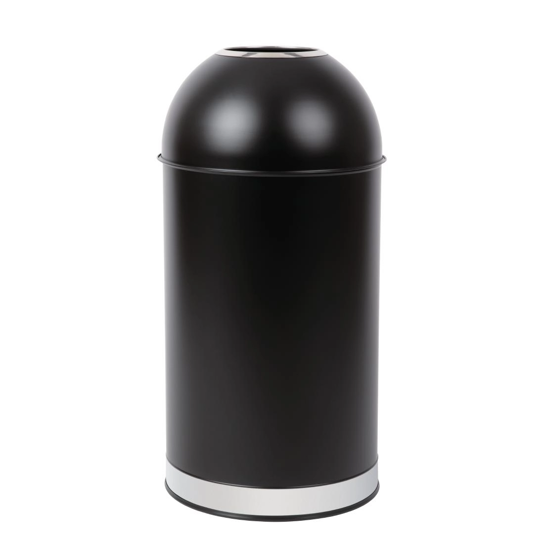 Vous pouvez acheter un Poubelle dôme ouverte en acier Bolero noire 40L chez Supplierz BV