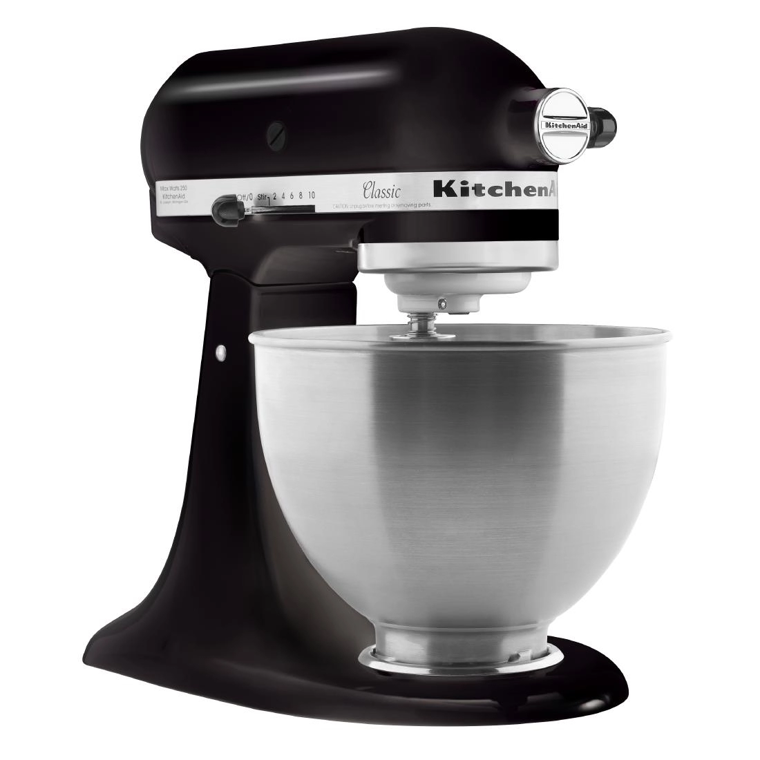 Een KitchenAid klassieke standmixer met kantelbare kop 4,3 liter 5K45SSEOB koop je bij Supplierz BV