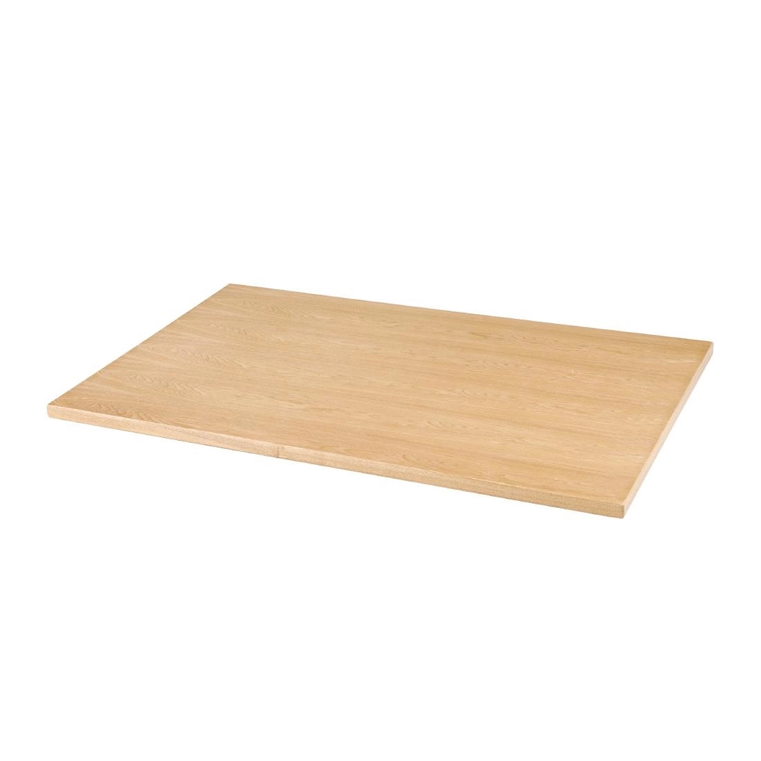 Vous pouvez acheter un Plateau de table rectangulaire pré-percé coloris frêne naturel Bolero 700 x 1100mm chez Supplierz BV