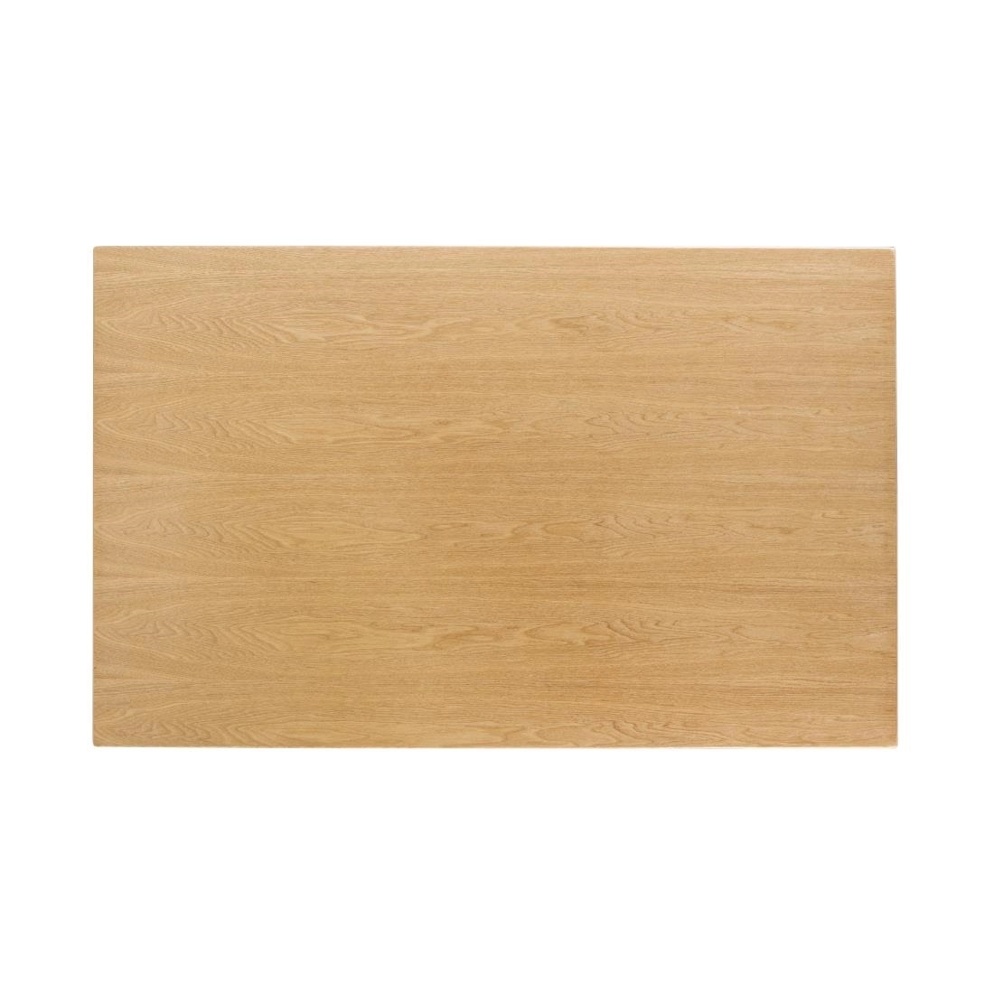 Vous pouvez acheter un Plateau de table rectangulaire pré-percé coloris frêne naturel Bolero 700 x 1100mm chez Supplierz BV