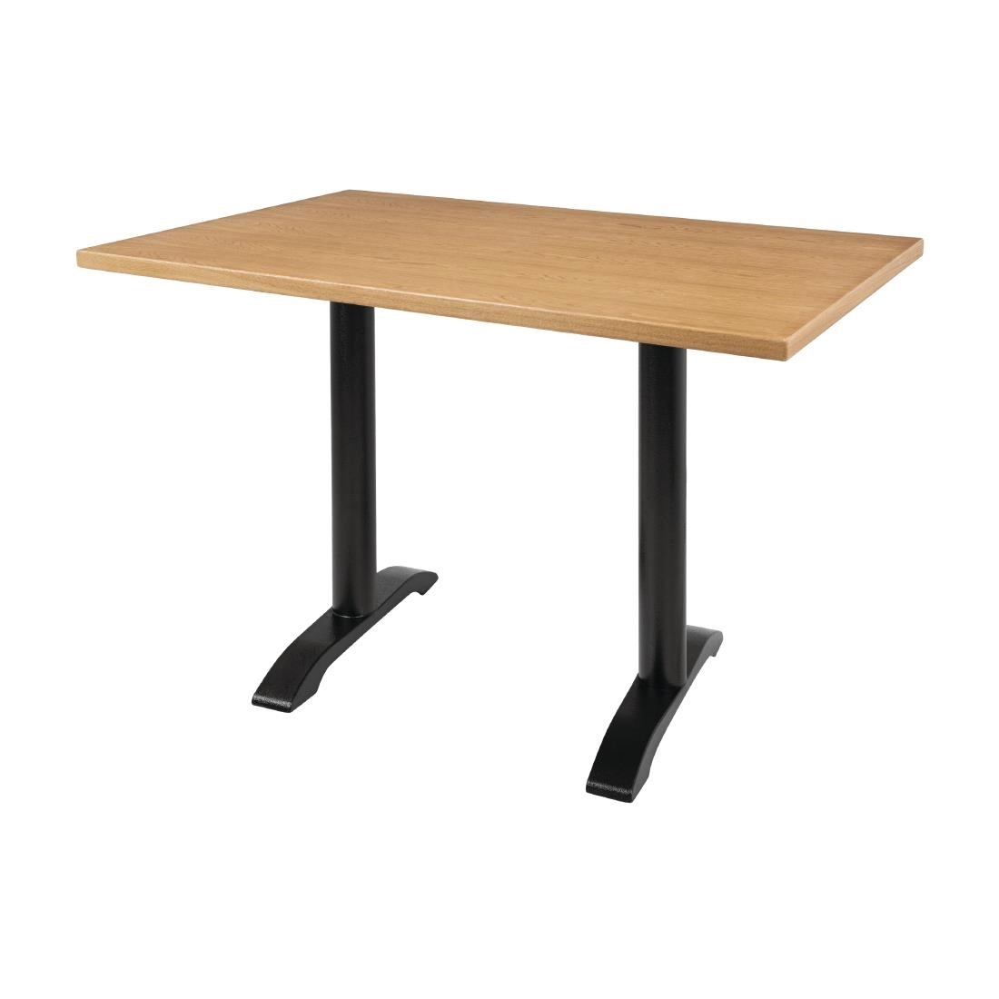 Vous pouvez acheter un Plateau de table rectangulaire pré-percé coloris frêne naturel Bolero 700 x 1100mm chez Supplierz BV