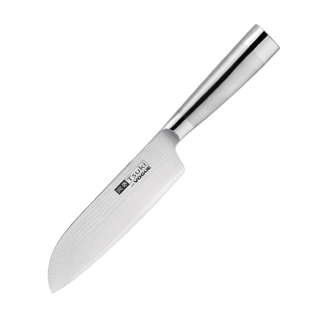 Vous pouvez acheter un Couteau japonais Santoku Series 8 Vogue Tsuki 17,5cm chez Supplierz BV