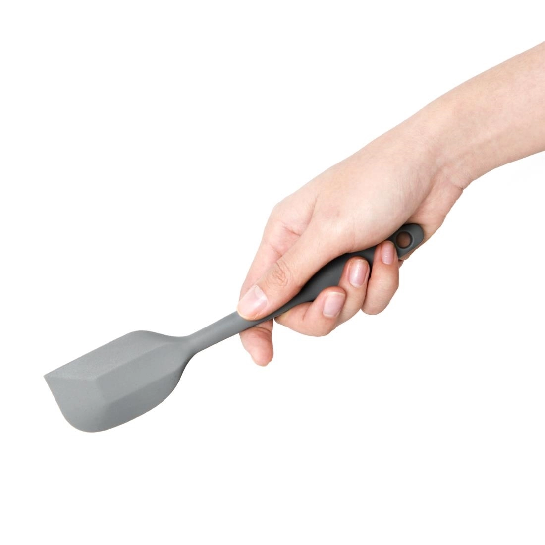 Vous pouvez acheter un Mini spatule maryse grise en silicone résistant à la chaleur Vogue chez Supplierz BV