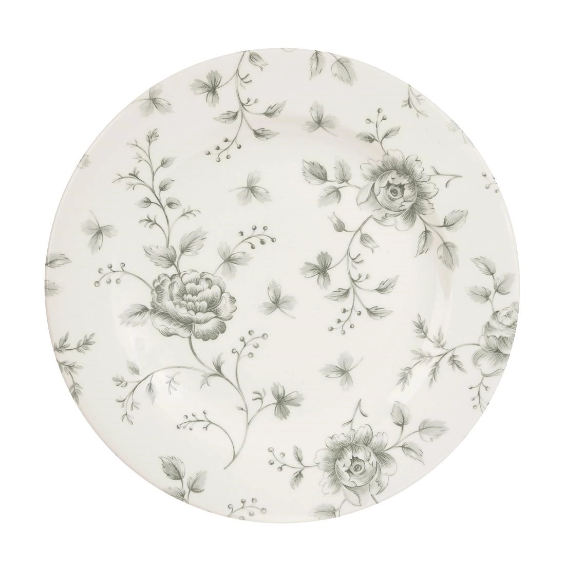 Vous pouvez acheter un Assiettes plates Churchill Vintage Prints Rose ChintzGrey 210mm (Lot de 6) chez Supplierz BV