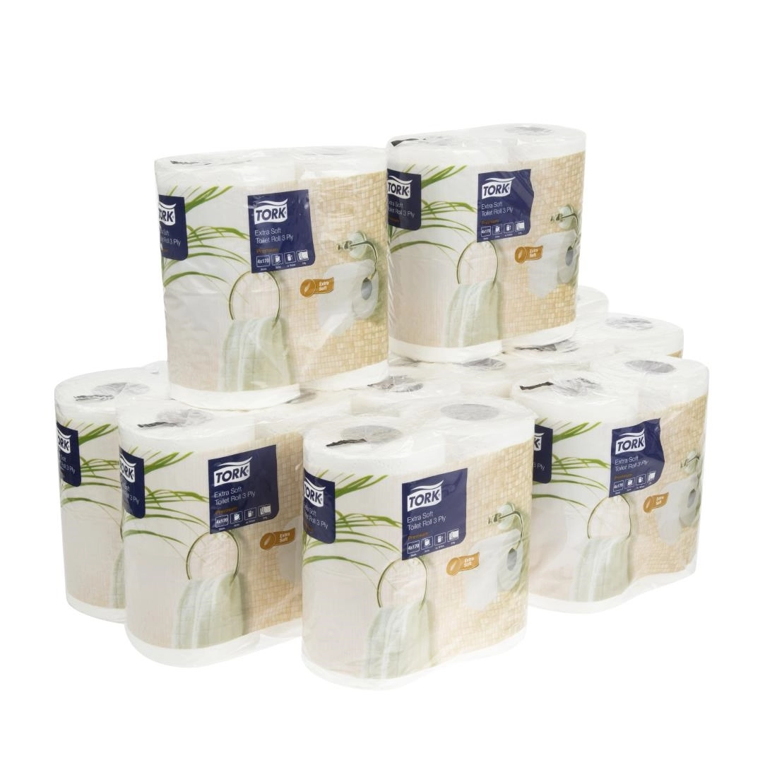 Vous pouvez acheter un Papier toilette rouleau traditionnel extra doux Tork 3 plis (Lot de 40) chez Supplierz BV