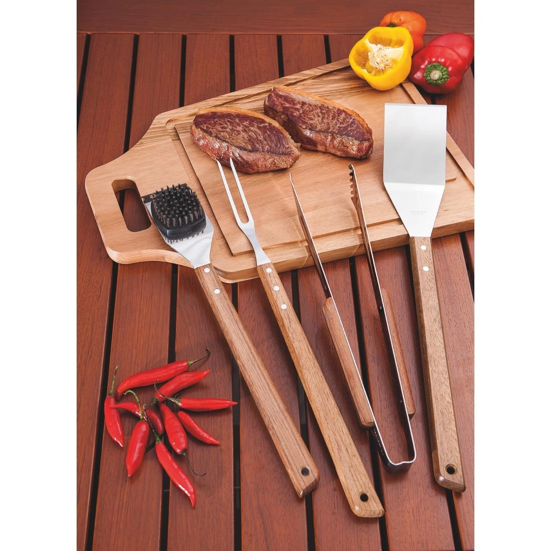 Een Tramontina Churrasco barbecuetang 37cm koop je bij Supplierz BV