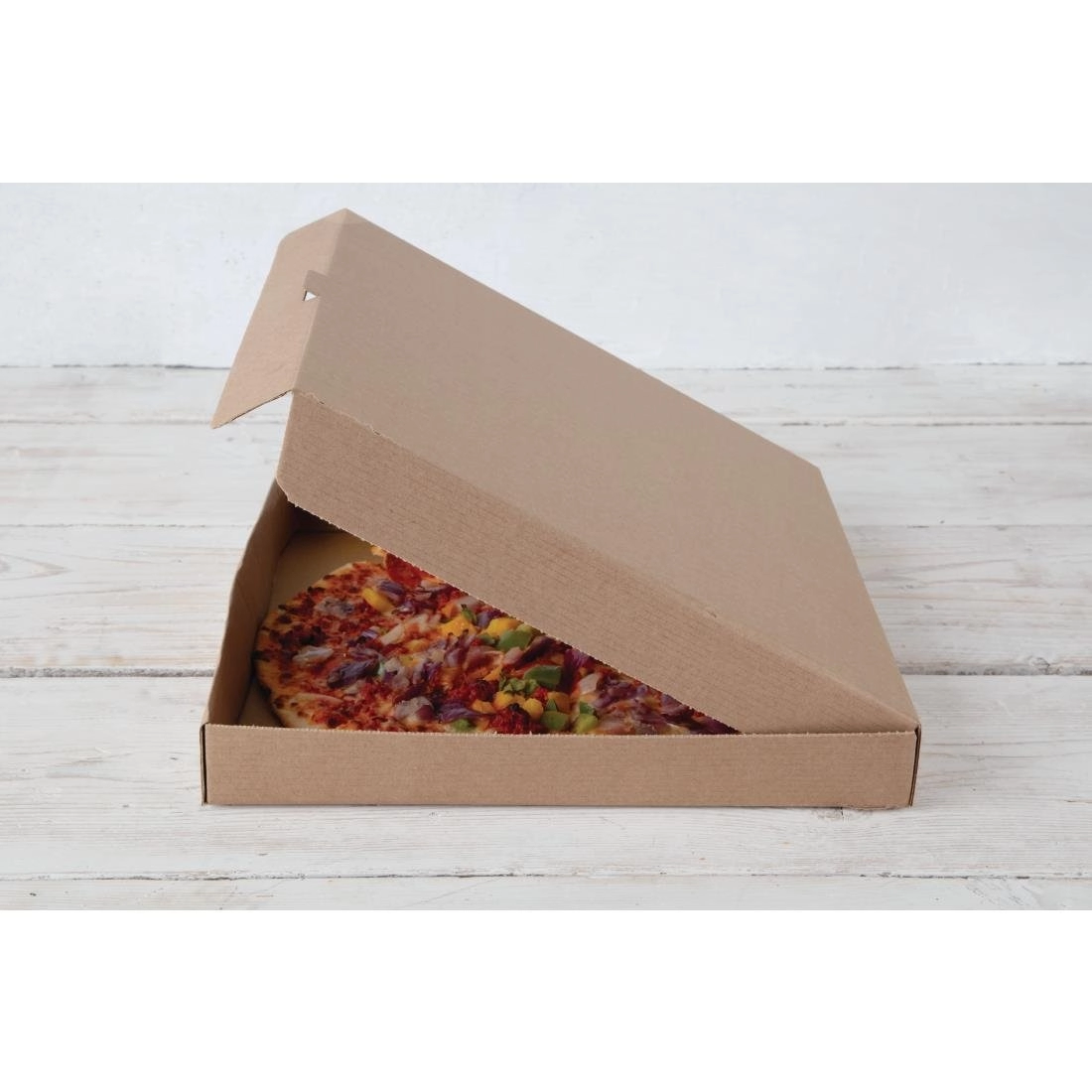 Een Fiesta Compostable composteerbare kartonnen pizzadoos 35cm (50 stuks) koop je bij Supplierz BV