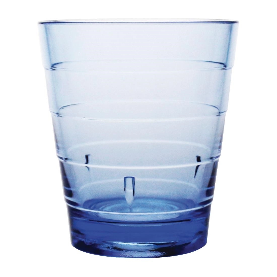 Een Olympia Kristallon ringbekers van polycarbonaat, blauw, 285 ml, 6 stuks koop je bij Supplierz BV