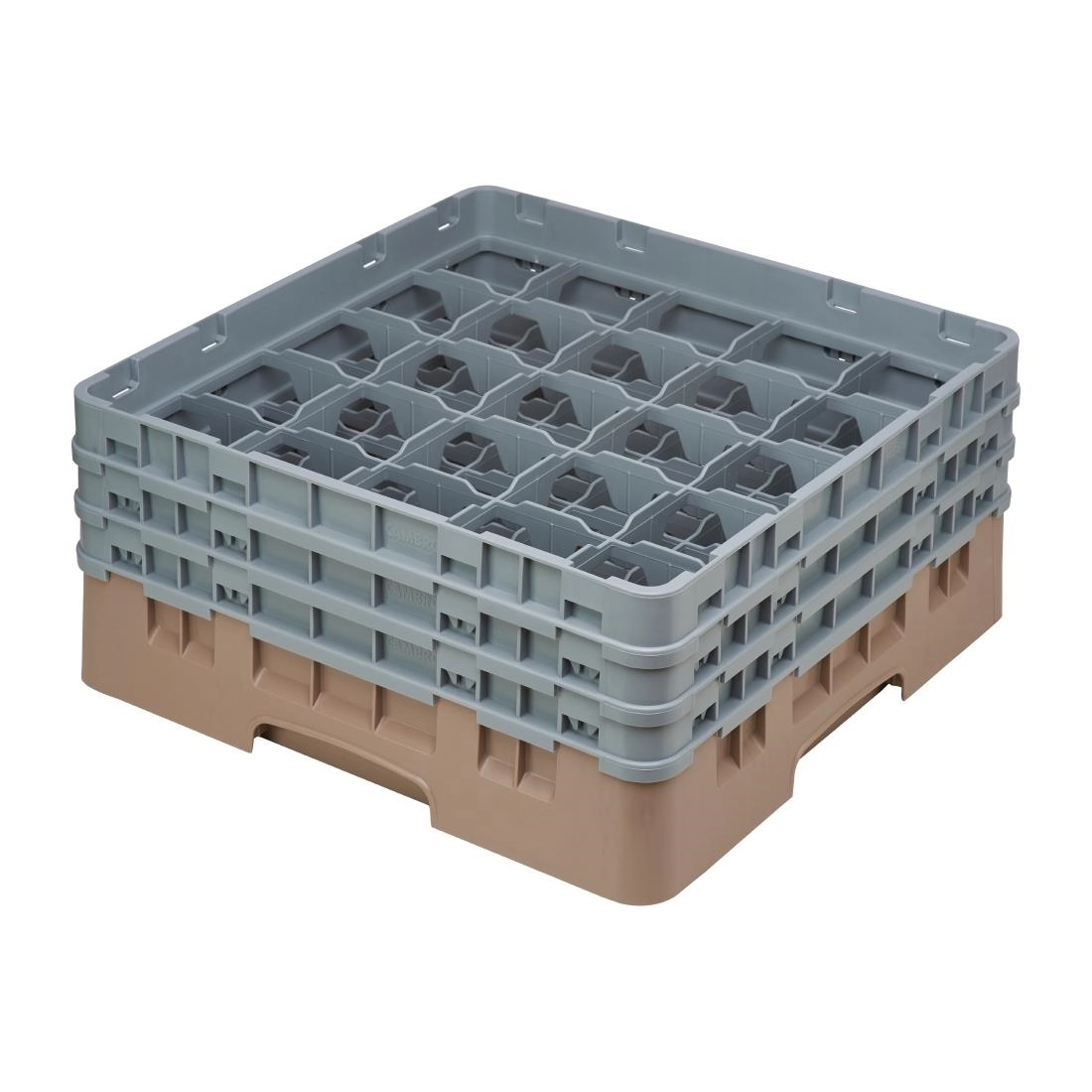 Sie können einen Cambro Gläserspülkorb beige mit 25 Fächern max Glashöhe 17,4cm bei Supplierz BV kaufen