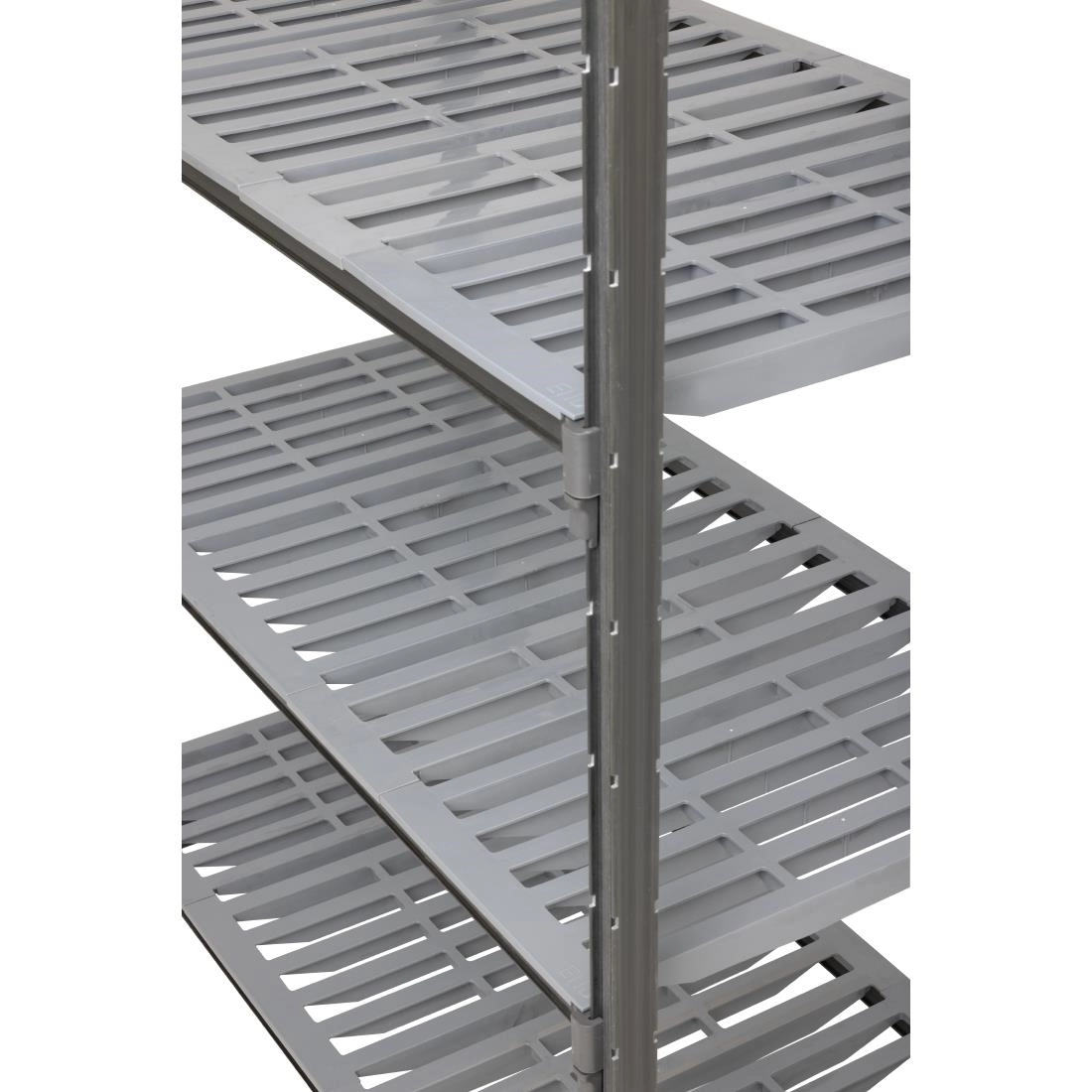 Een Cambro stelling 183cm hoog 4 planken - 54cm diep - 107cm breed koop je bij Supplierz BV