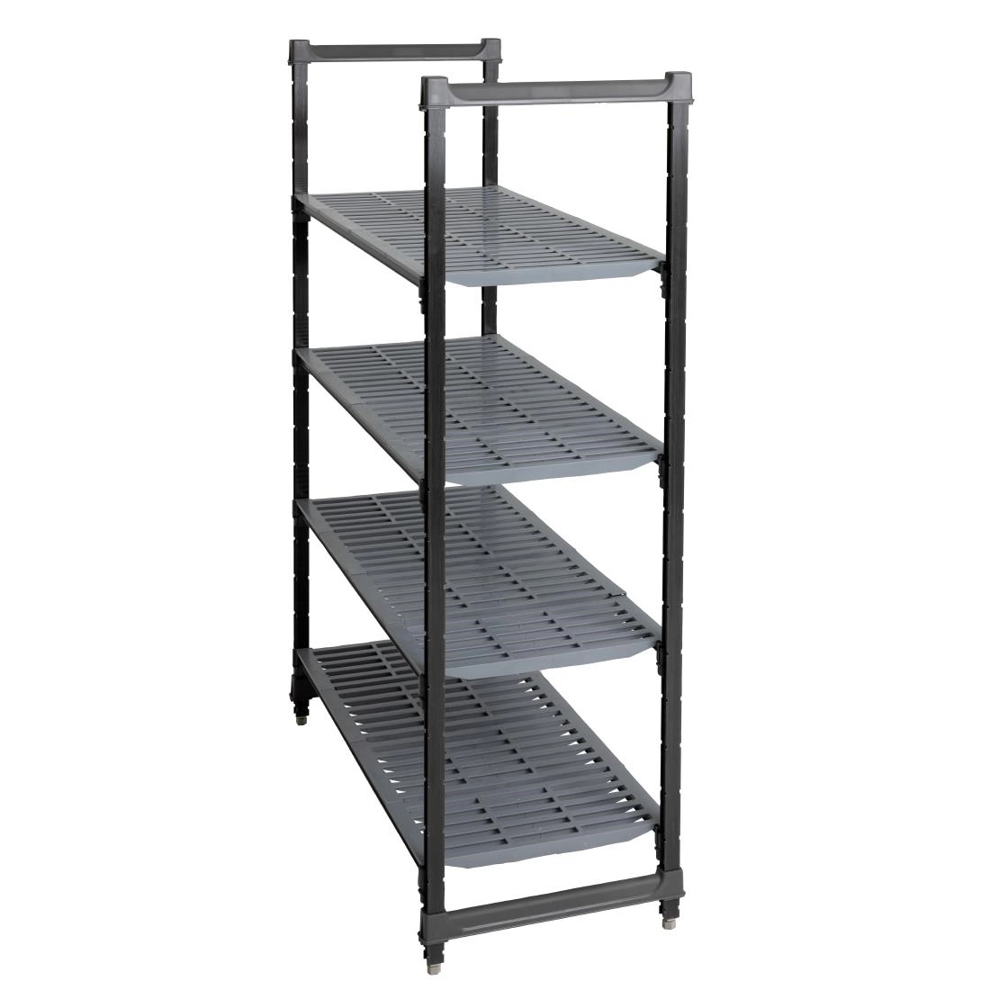 Een Cambro stelling 183cm hoog 4 planken - 54cm diep - 137cm breed koop je bij Supplierz BV