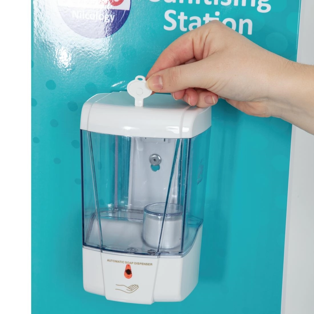 Een Automatische dispenser voor handreiniger koop je bij Supplierz BV