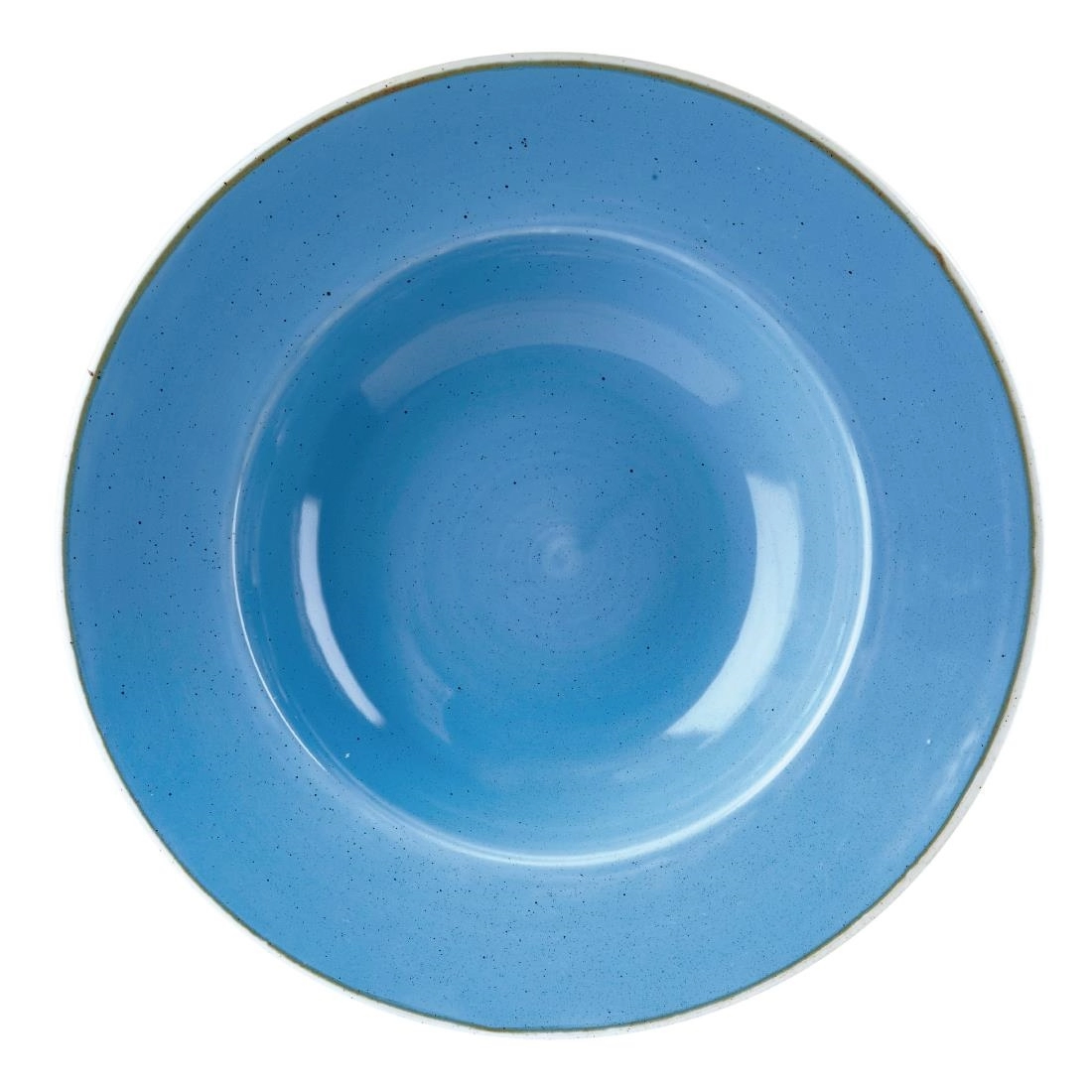 Buy your Churchill Stonecast Cornflower Blue Kom Met Brede Rand Large 27.69cm (pak van 12) at Supplierz BV