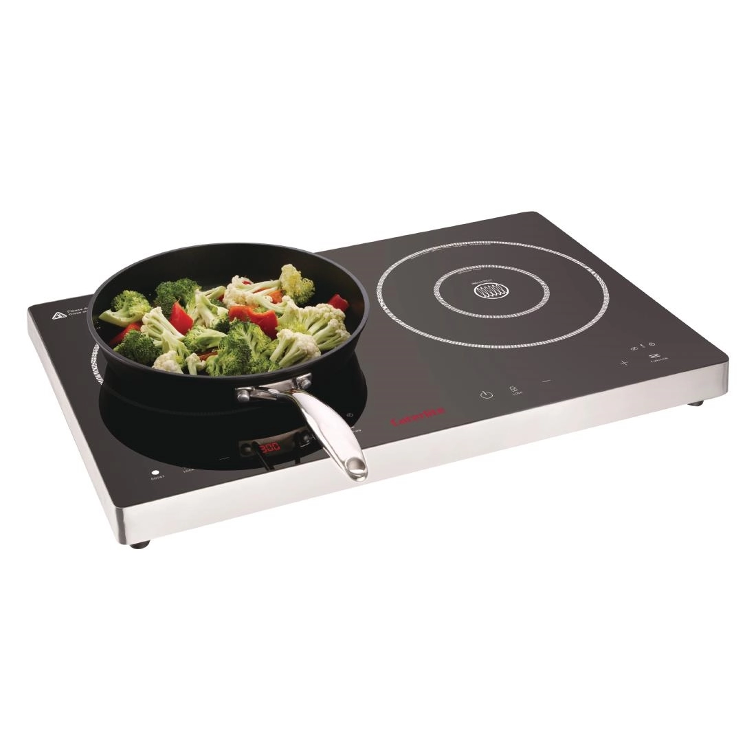 Buy your Caterlite dubbele inductiekookplaat met touchbediening 3000W at Supplierz BV