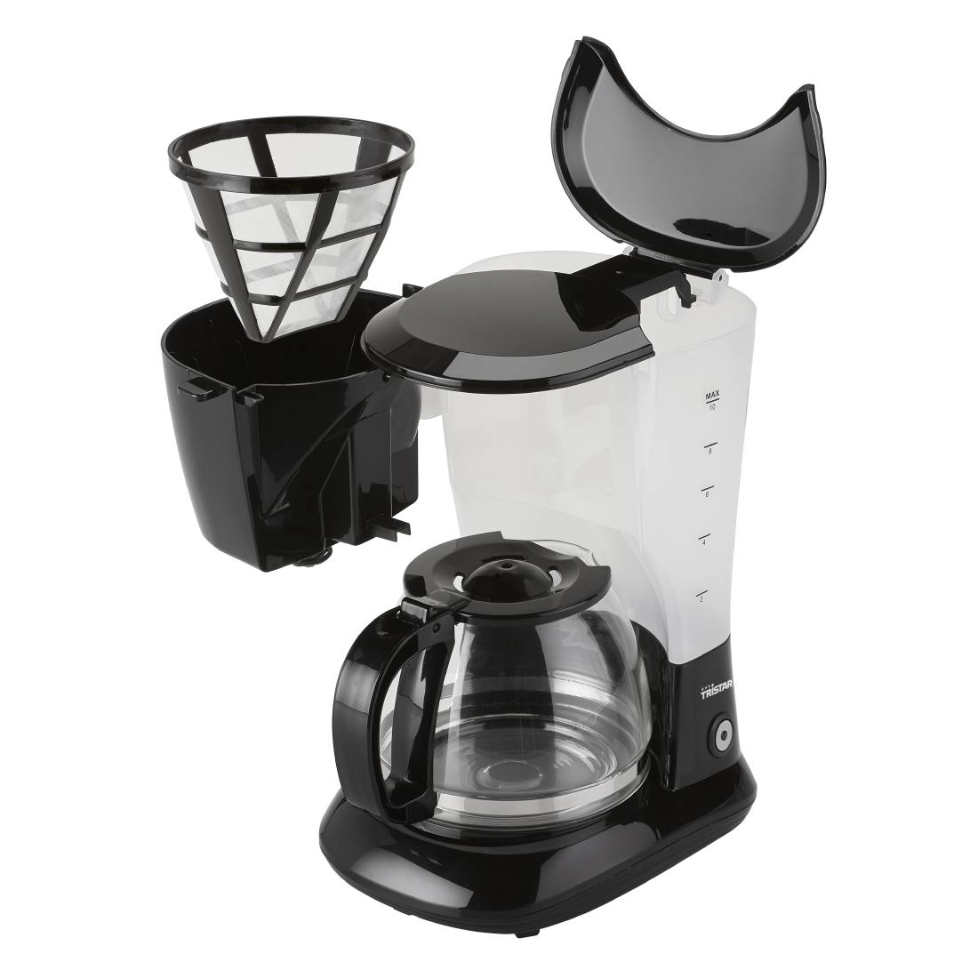 Vous pouvez acheter un Cafetière avec pichet en verre 1,25L Tristar 750W chez Supplierz BV