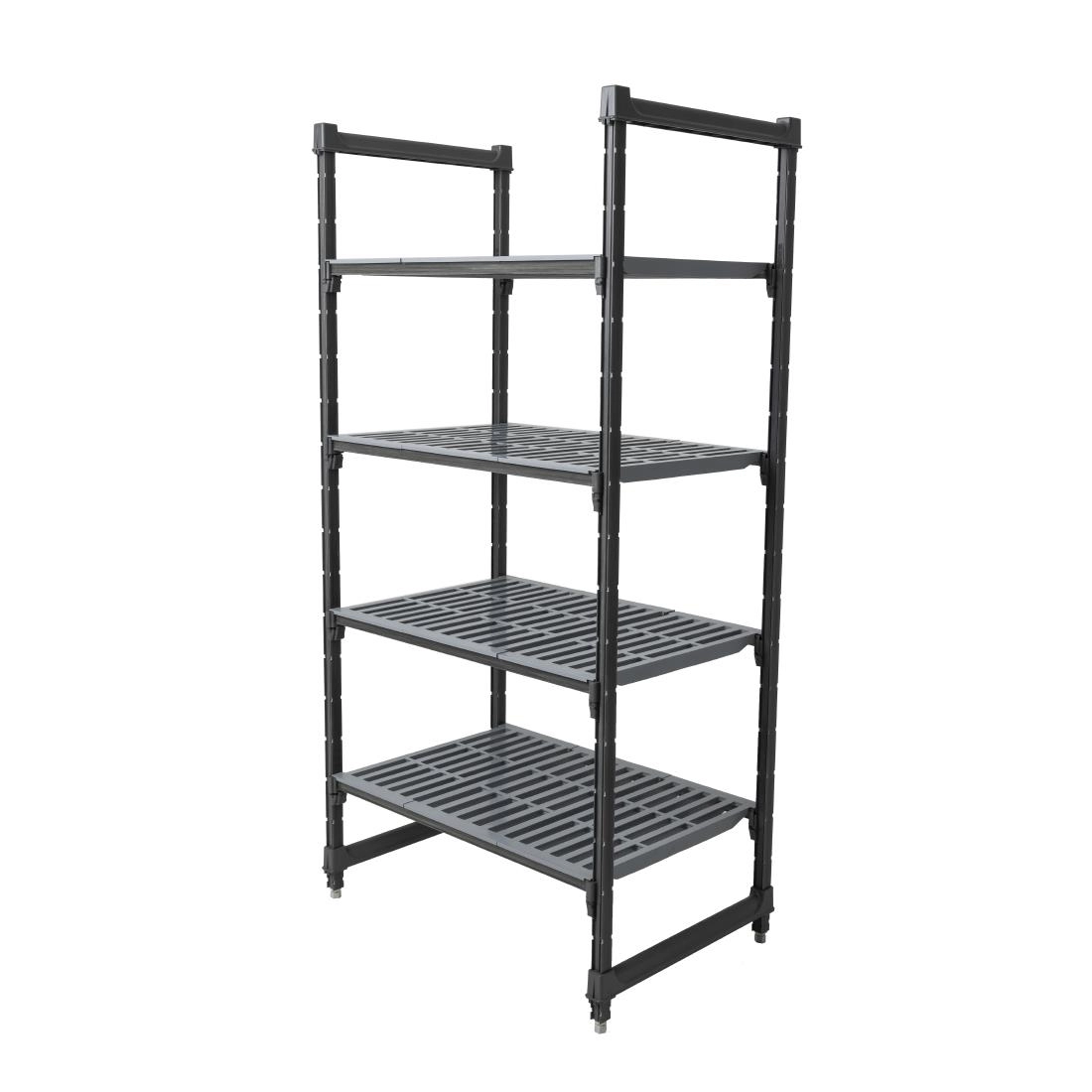 Een Cambro stelling 183cm hoog 4 schappen - 61cm diep - 91,5cm breed koop je bij Supplierz BV