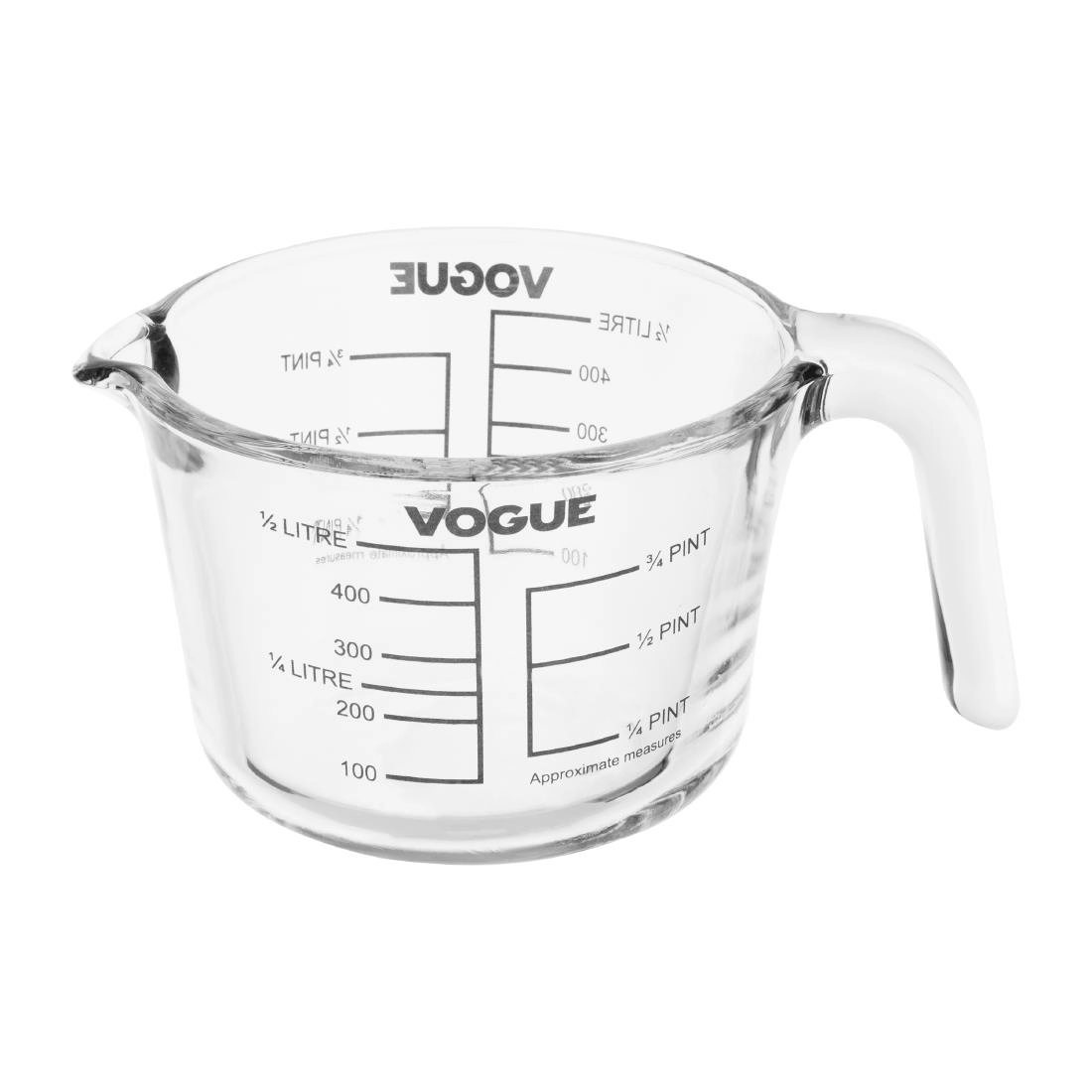 Een Vogue Glazen Maatbeker 500ml koop je bij Supplierz BV