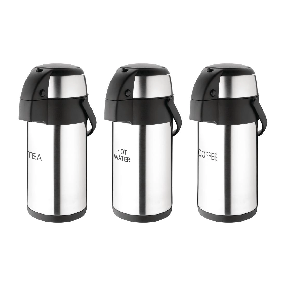 Een Olympia RVS pomp thermoskan Tea 3L koop je bij Supplierz BV