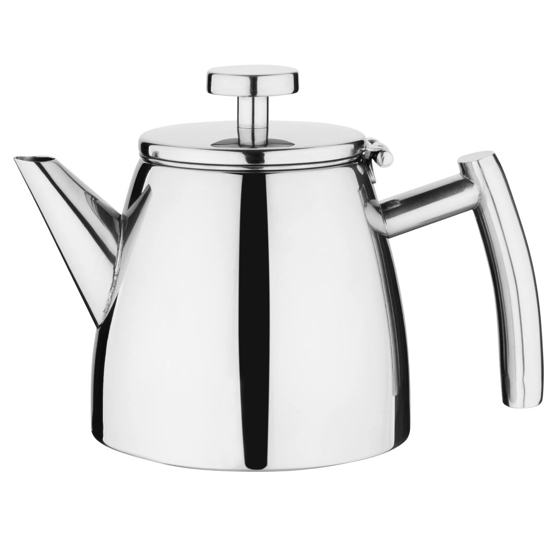 Een Olympia Conische Geïsoleerde Theepot Qith Filter St/St - 600ml koop je bij Supplierz BV