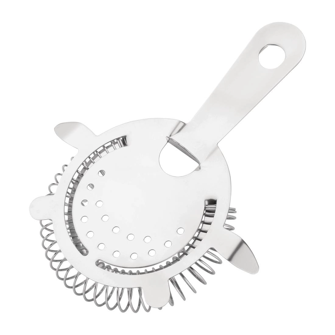 Een Olympia Hawthorne RVS cocktail zeef/strainer 4 tanden koop je bij Supplierz BV