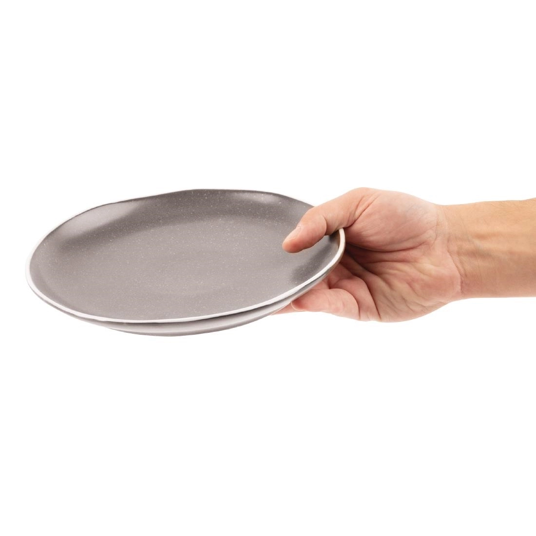 Vous pouvez acheter un Assiettes plates grises Chia Olympia 20,5 cm (x6) chez Supplierz BV