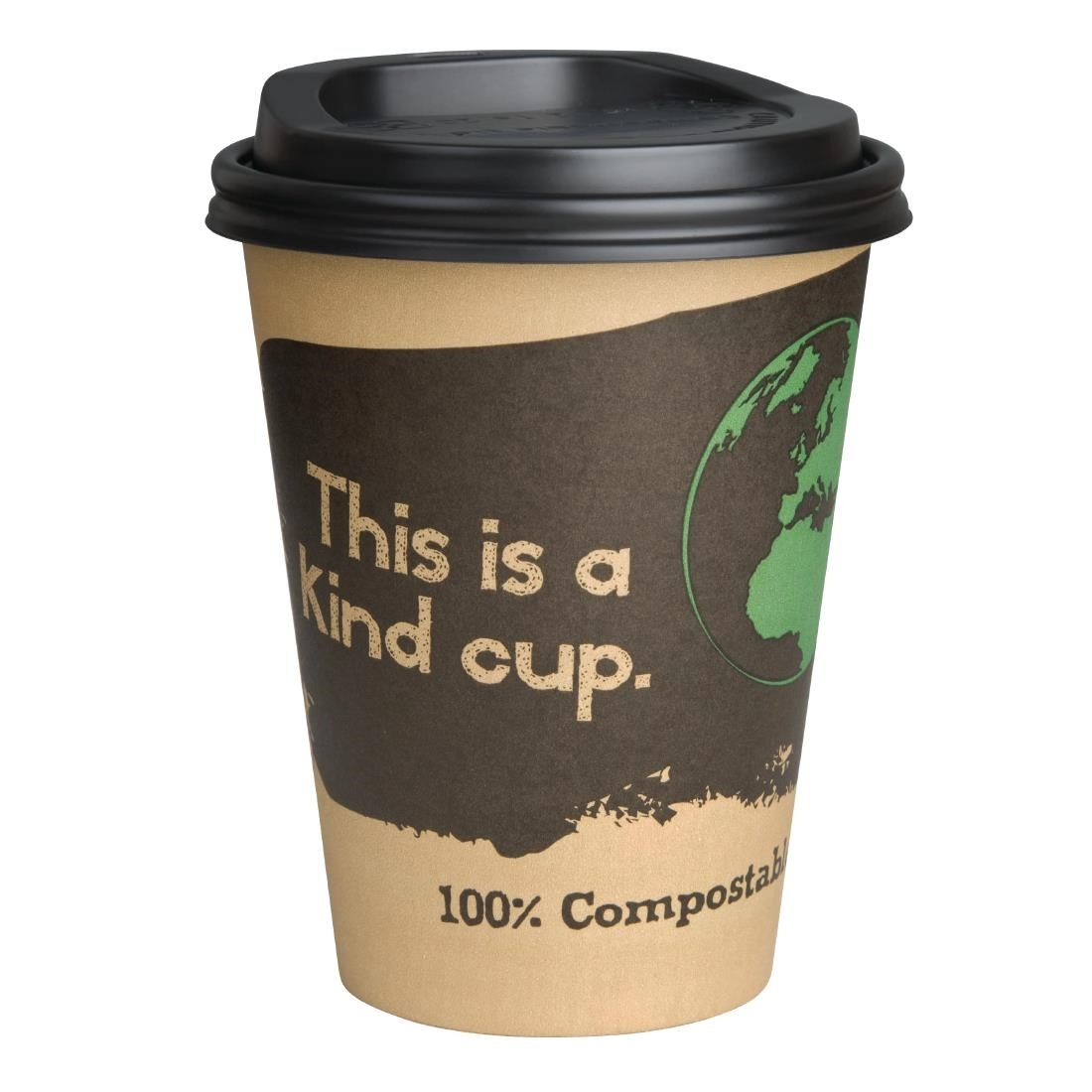 Buy your Fiesta Compostable composteerbare koffiebekers enkelwandig bruin 34cl (1000 stuks) at Supplierz BV