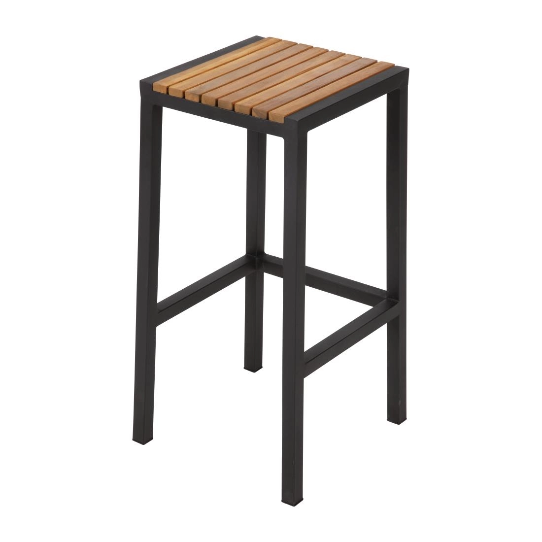 Vous pouvez acheter un Tabourets de bar en acier et acacia Bolero (lot de 2) chez Supplierz BV