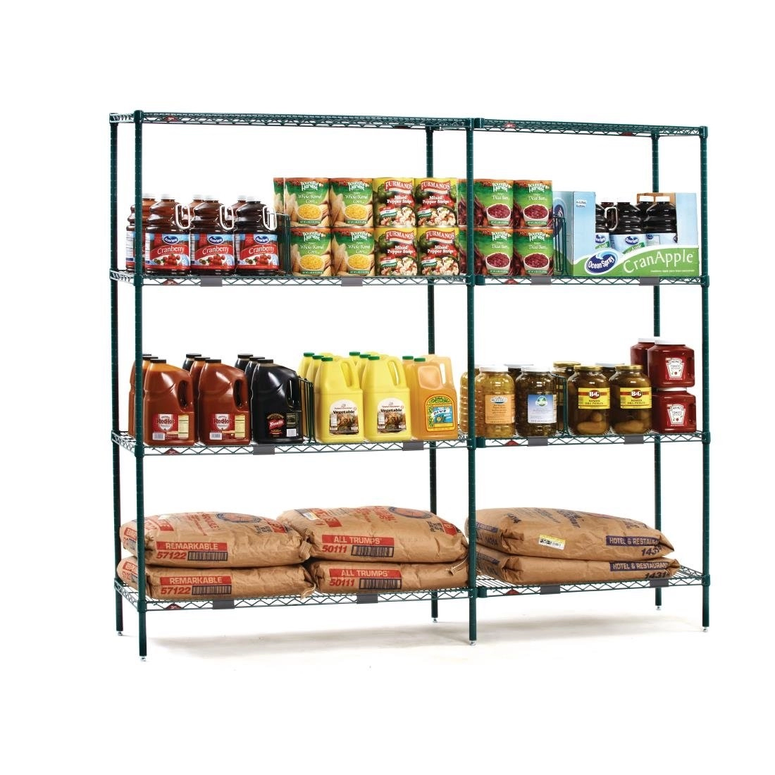 Vous pouvez acheter un Séparateurs d'étagère Super Erecta Metro 460 x 203mm (lot de 4) chez Supplierz BV