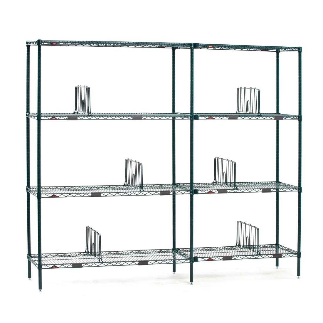 Vous pouvez acheter un Séparateurs d'étagère Super Erecta Metro 460 x 203mm (lot de 4) chez Supplierz BV