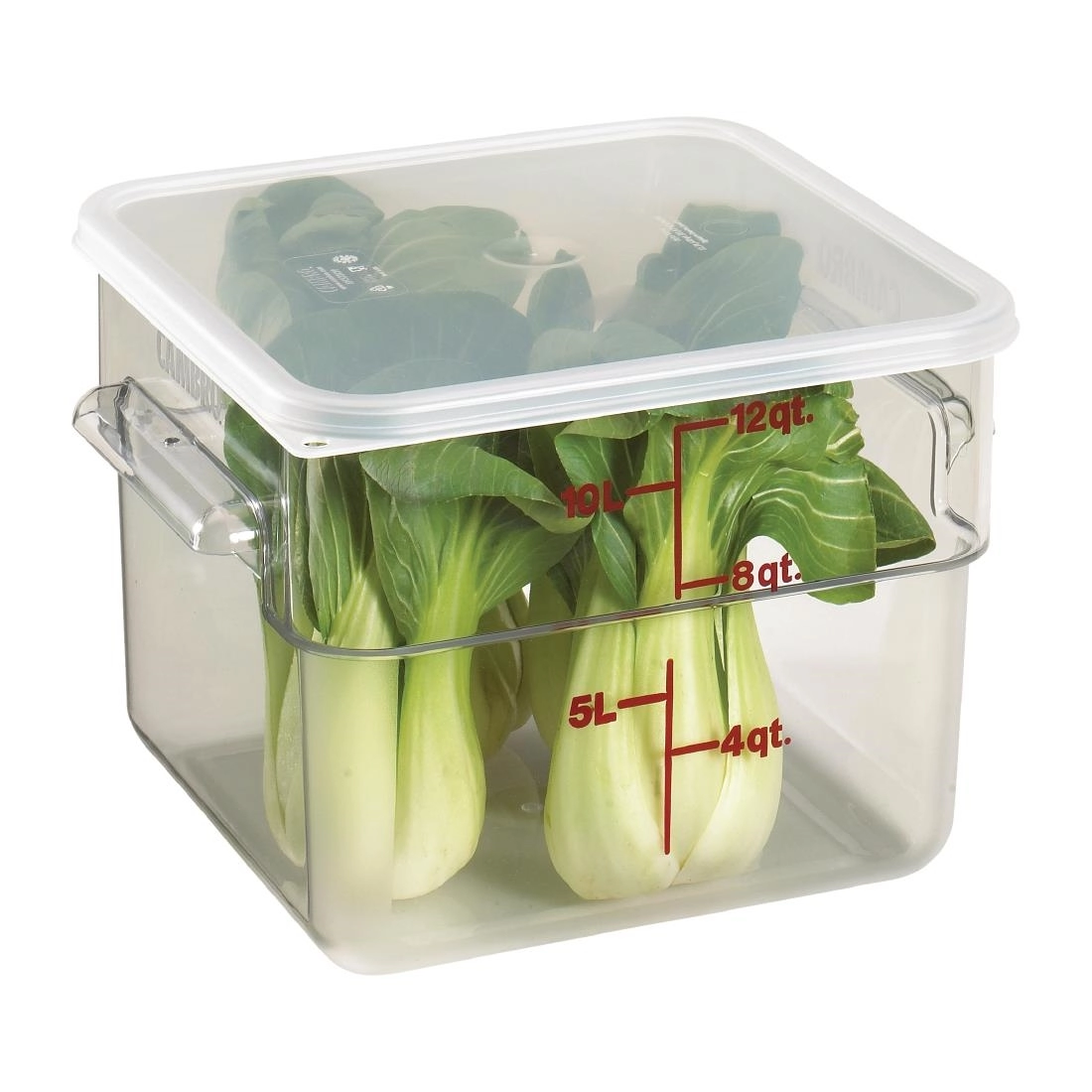 Een Cambro Camsquare vierkante polycarbonaat voedseldoos 11,4L koop je bij Supplierz BV