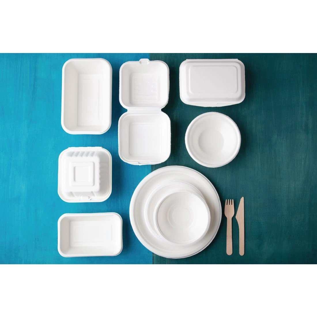 Een Fiesta Compostable composteerbare bagasse borden 26cm (50 stuks) koop je bij Supplierz BV