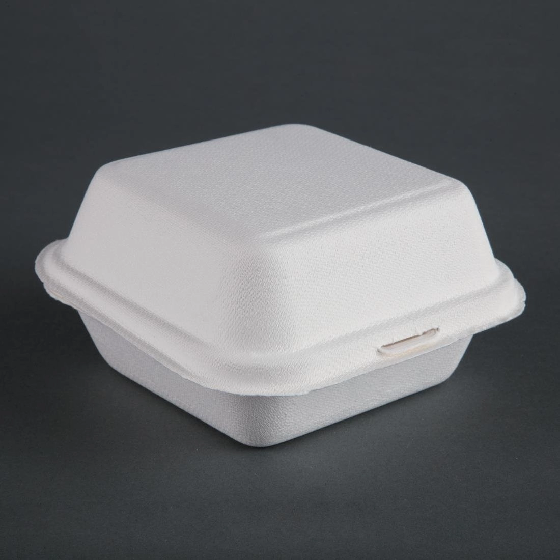 Buy your Fiesta Compostable bagasse hamburgerbakjes 153mm (500 stuks) at Supplierz BV