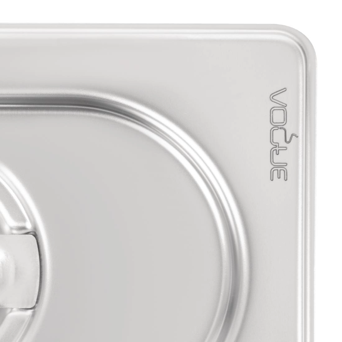 Vous pouvez acheter un Couvercle inox 18/10 professionnel Vogue GN 1/9 chez Supplierz BV