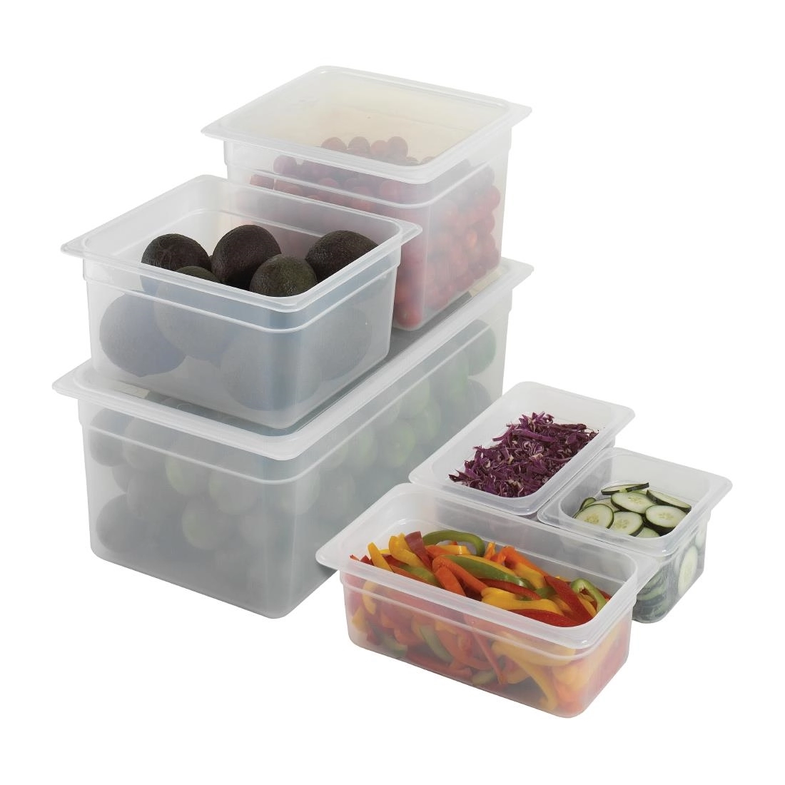 Een Cambro polypropylene GN 1/6 bak 10cm koop je bij Supplierz BV