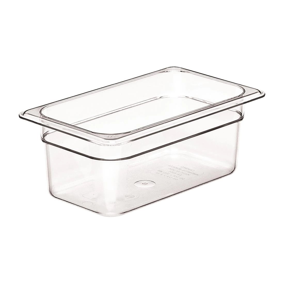 Een Cambro Camview BPA vrije GN 1/4 bak 10cm koop je bij Supplierz BV